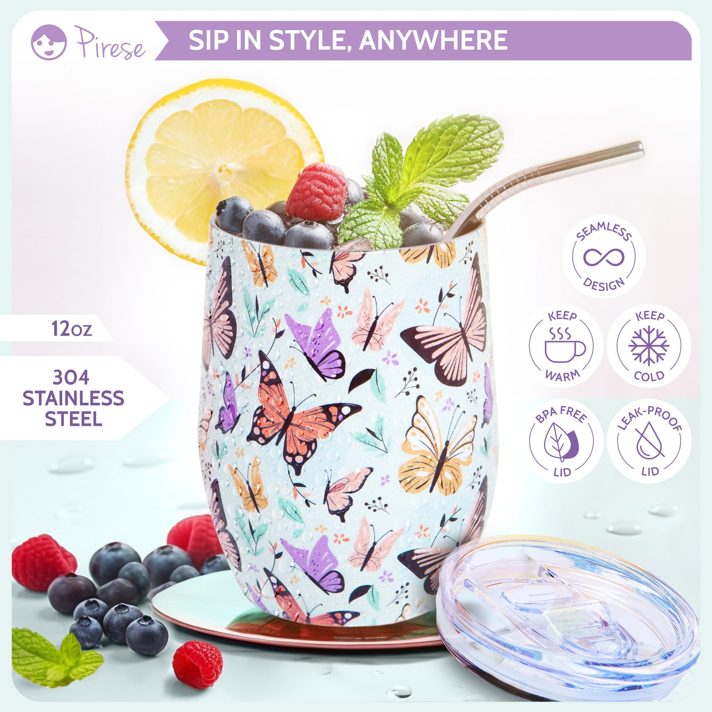 Butterfly Gifts for Women Unique, Purple Gifts Butterfly Lover