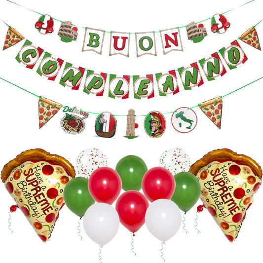 Italian Birthday Party Decorations, Italian Party Decorations, Italy Party Decorations